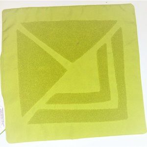 2PC THROW PILLOW COVERS OUTDOORS LIME GREEN GLOBAL